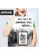 Affiches A3 pour application mobile CitizenApps 30cm x 42cm