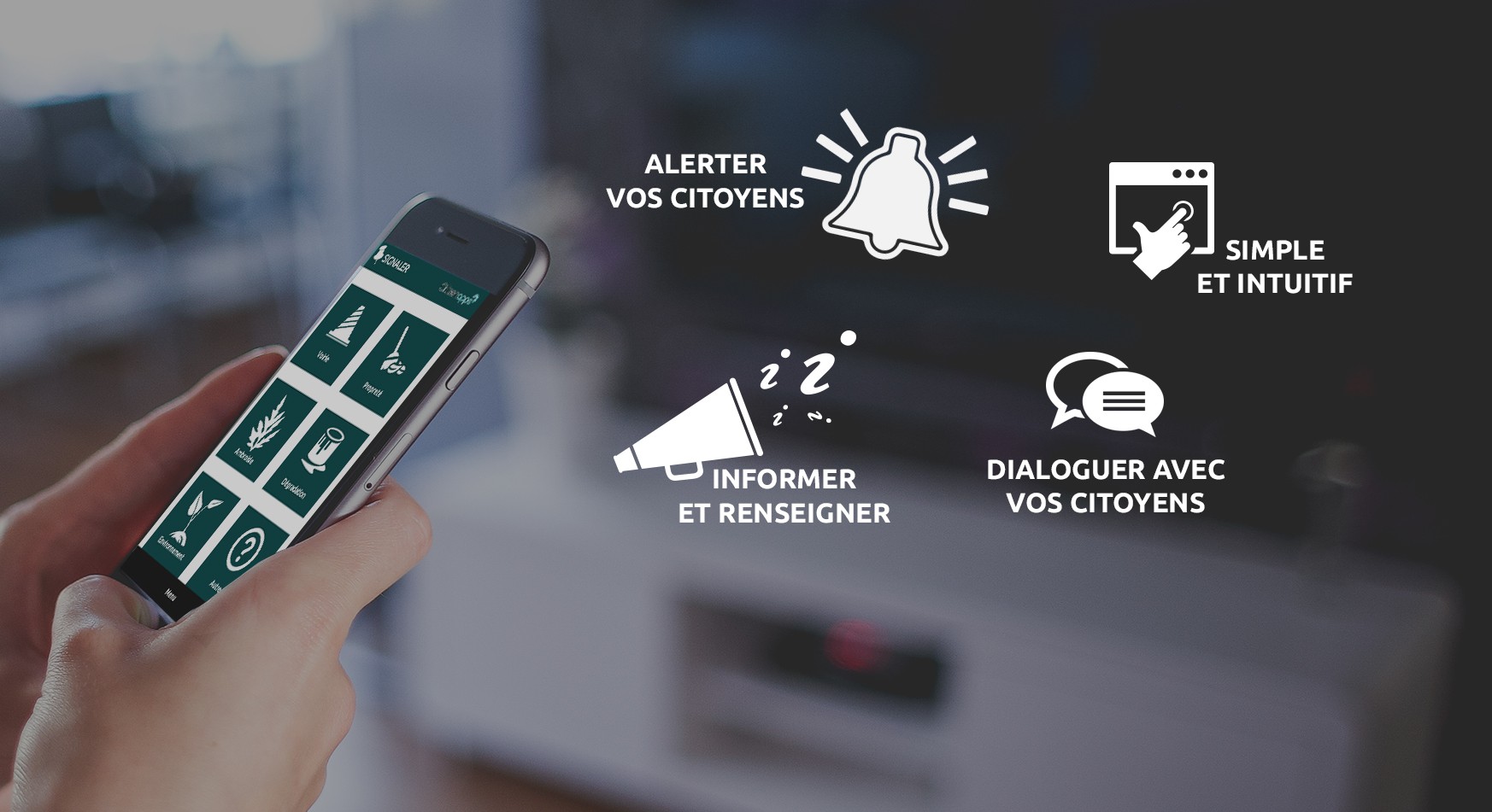 Avantages de l'application mobile pour votre mairie